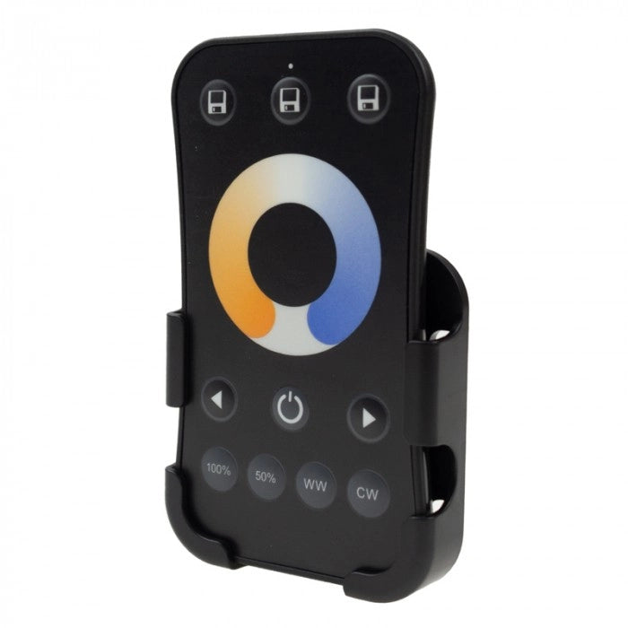 Telecomando RF touch CCT 1 zona nero Ecolight R7-1