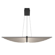 Lampada sospensione moderna nera LED 57W Seraph Quintiesse
