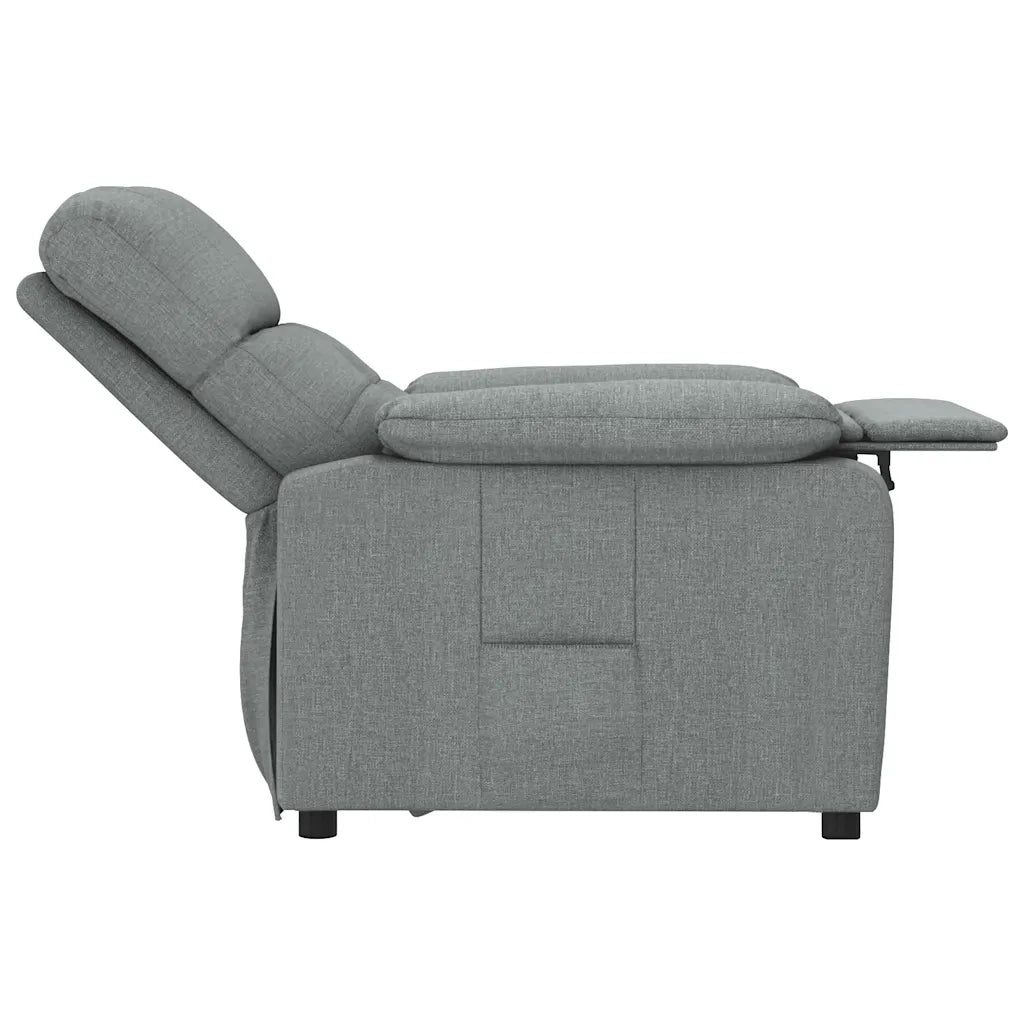 Poltrona Reclinabile in Tessuto Grigio Scuro 289663