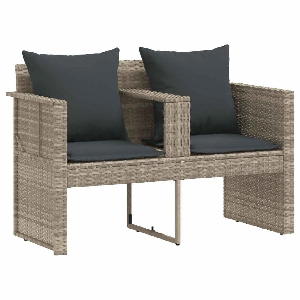 Divano da giardino 8 pcs Grigio chiaro e grigio scuro 42025901
