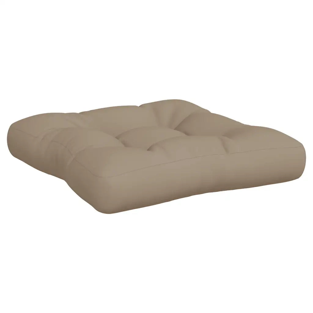 Cuscini per Pallet 3 pz Tortora in Tessuto 360863