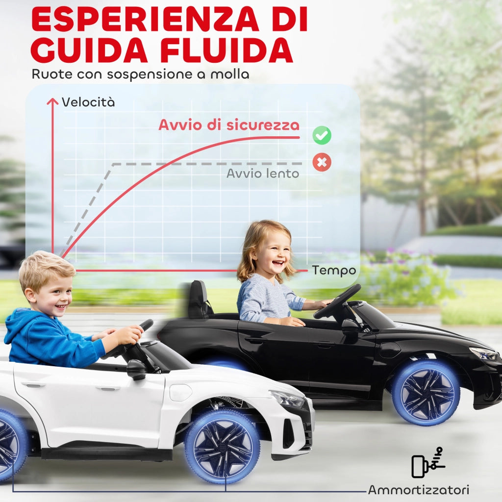 Macchina Elettrica per Bambini ¨C Minimal ¨C Nera