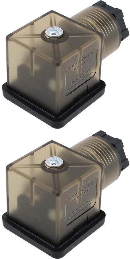 2 pezzi di valvola di magneti DC 3 pin per connettori LED