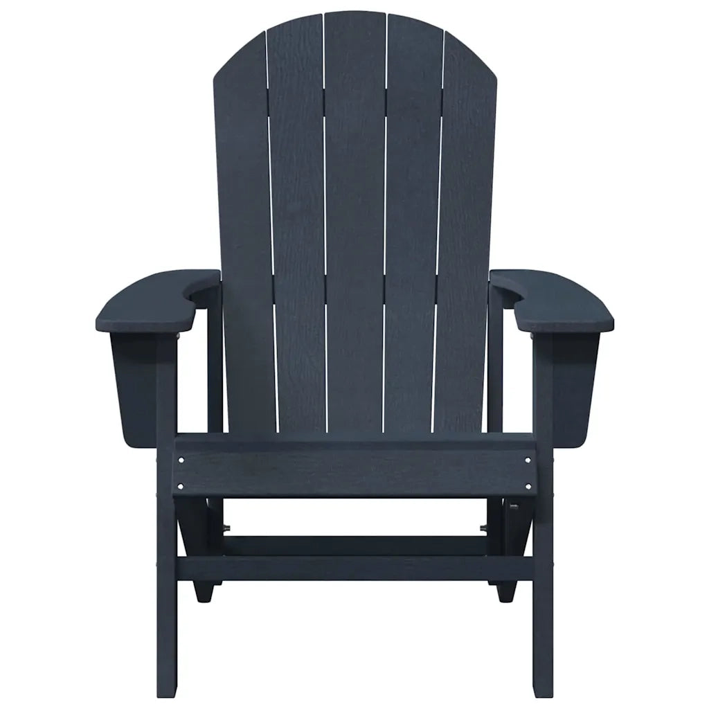 Sedia Adirondack Blu navy 82 x 74 x 92 cm HDPE 42006622