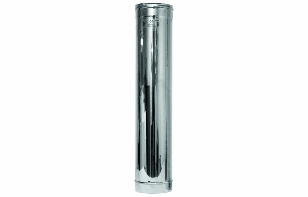 CANNA FUMARIA IN ACCIAIO 316L - ELEMENTO LINEARE DA MT. 1- Diam. 60- DK- pezzi 1