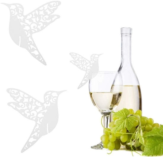 Tavoli di benvenuto 50 pezzi - Forma piccola uccello - Carte da tavolo per il nome - Decorazione per il vino - Eleganti cartoncini per il benvenuto