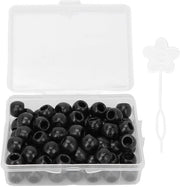 Accessori per capelli - Dreadlocks in plastica - 70 pezzi - Accessori per barba - Decorazioni per capelli - Accessori per uomo - Materiale in plastica