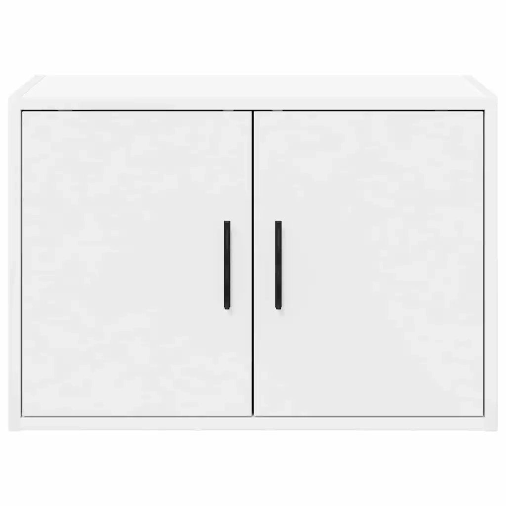 Pensile per Garage Bianco in Legno Multistrato 860643