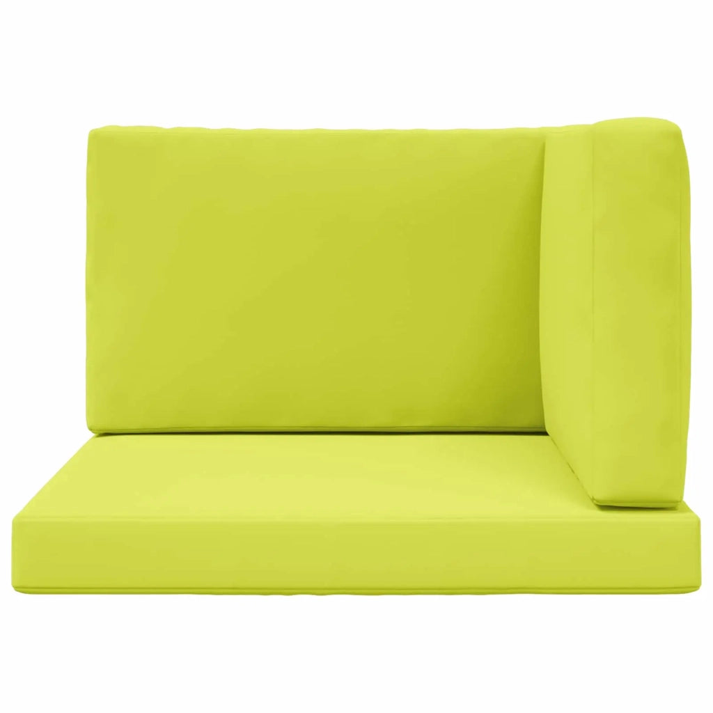 Cuscino per divano da esterno 3 pcs Verde Poliestere 900868
