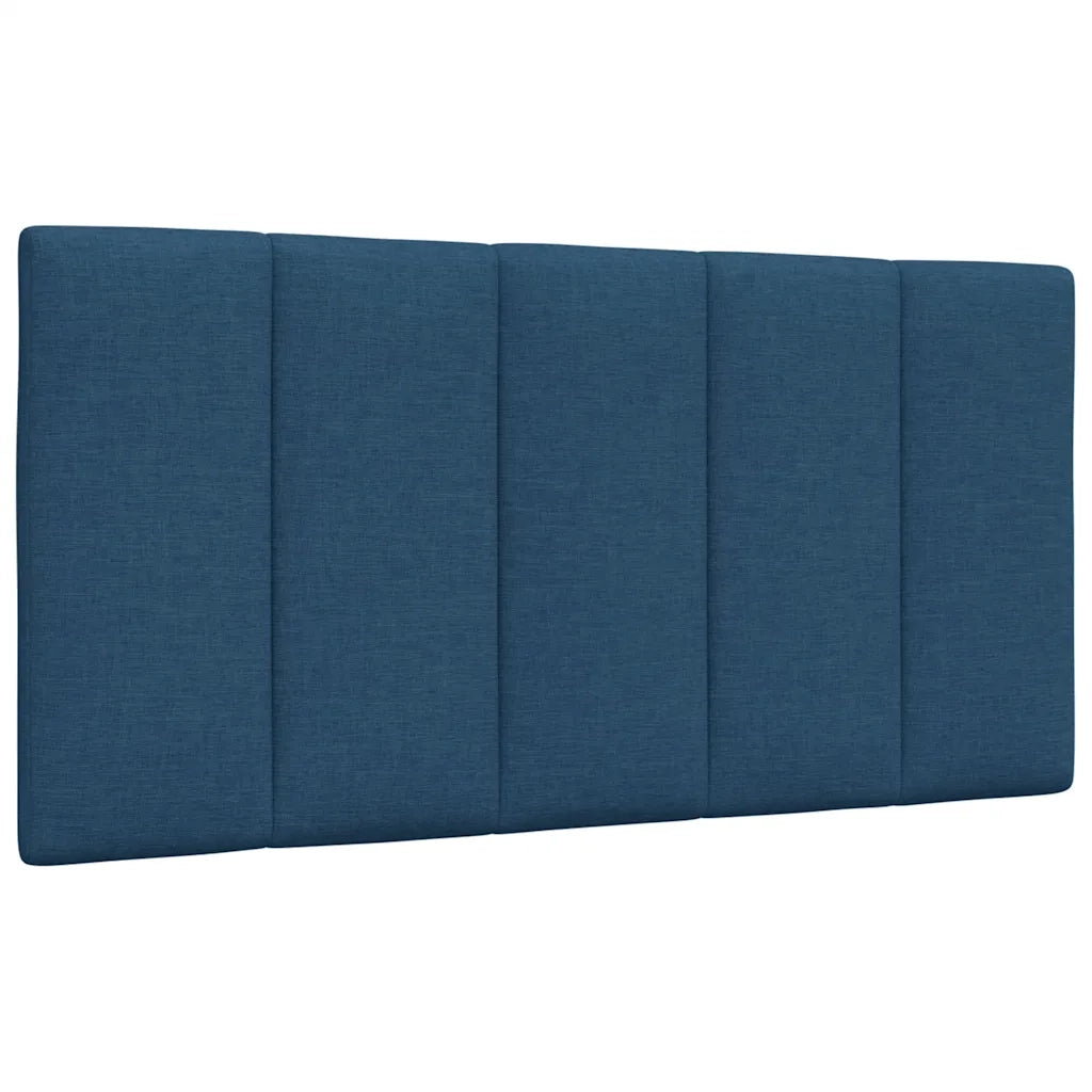 Letto con Materasso Hanko Blu 100x200 cm in Tessuto 3310516
