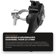 Grasmaaier a gas con rilascio automatico - Adattabile a borstelsnijder - Manovella da 23~27mm - Accessorio per giardinaggio e ferramenta - Esperienza di acquisto confortevole - Valvola di scarico a gas