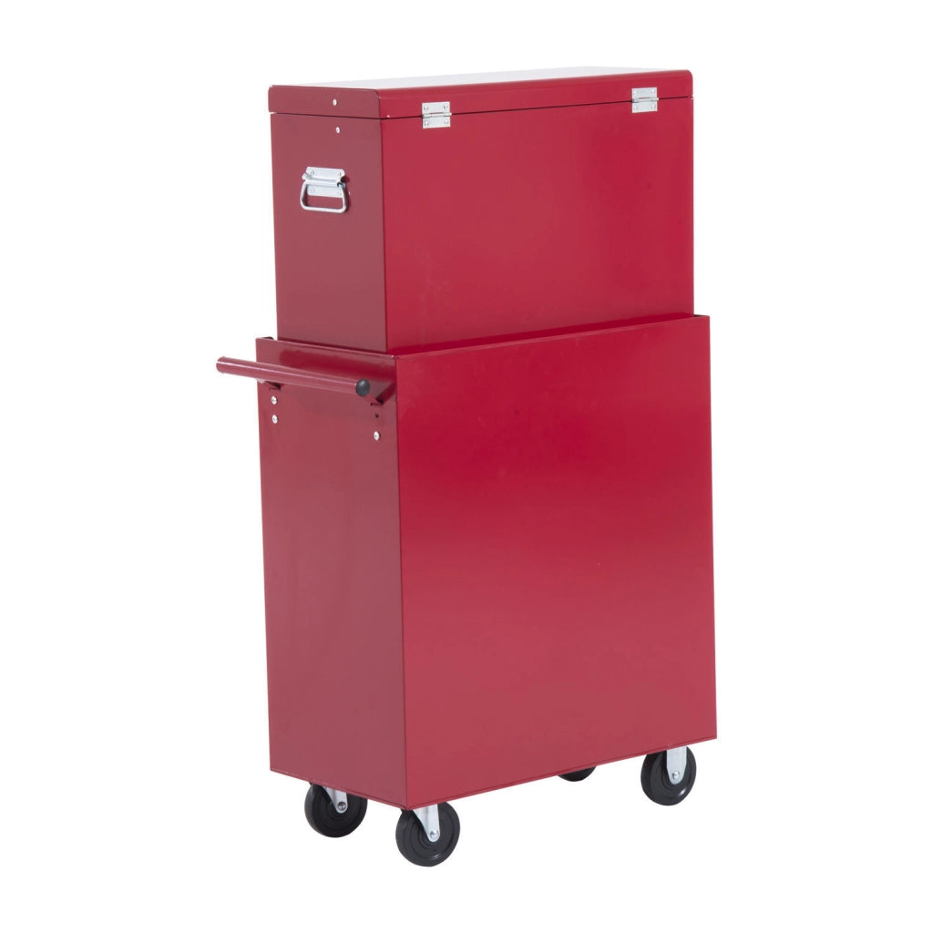 Carrello porta attrezzi ¨C Zephmum ¨C Rosso con cassetti e serratura
