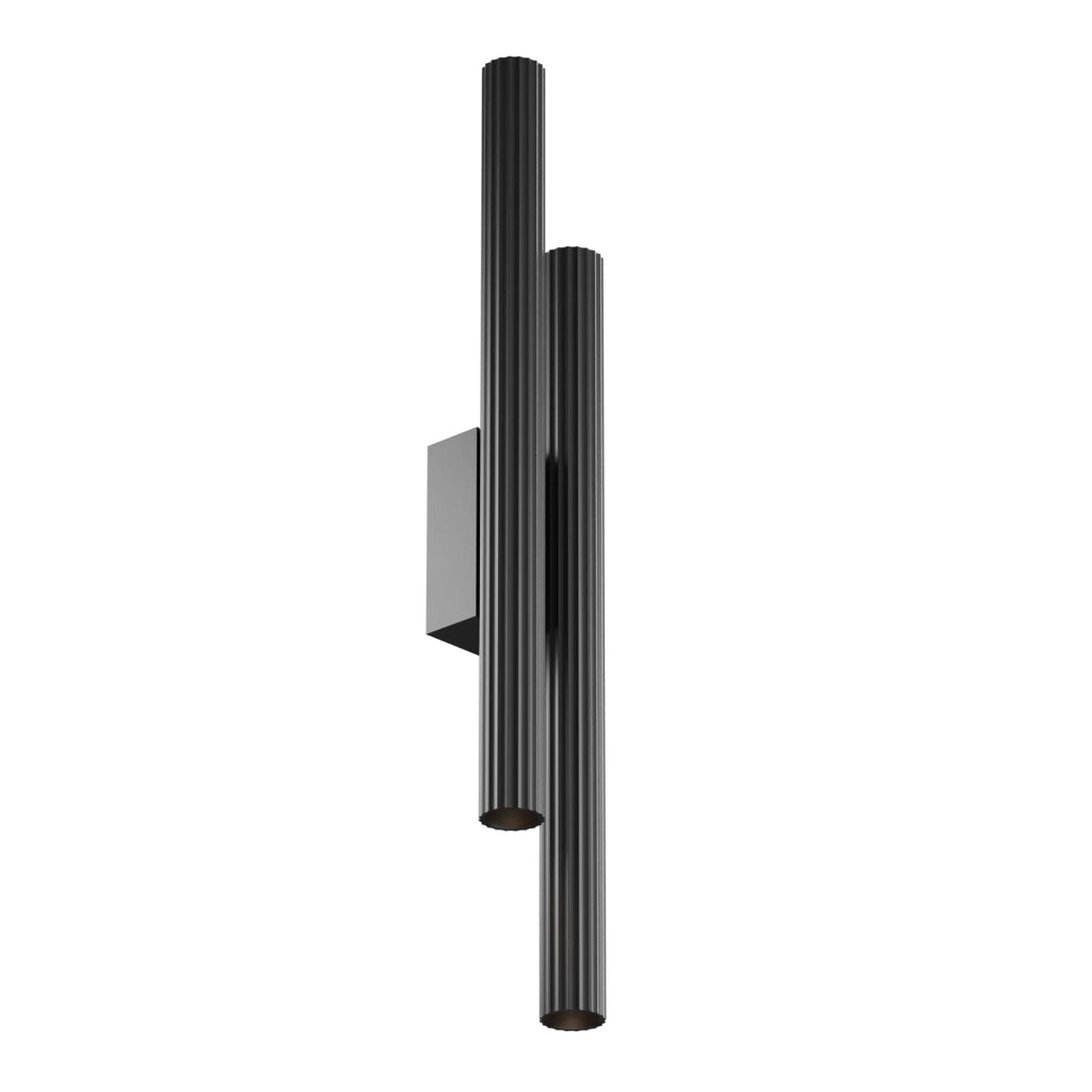 Maytoni Applique moderna Calipso 1 luce GU10 nero alluminio