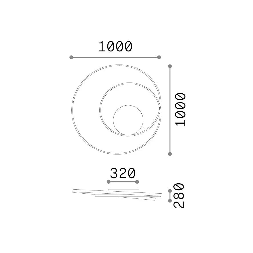 Oz_Pl_D100_On-Off_Bianco_3000K
