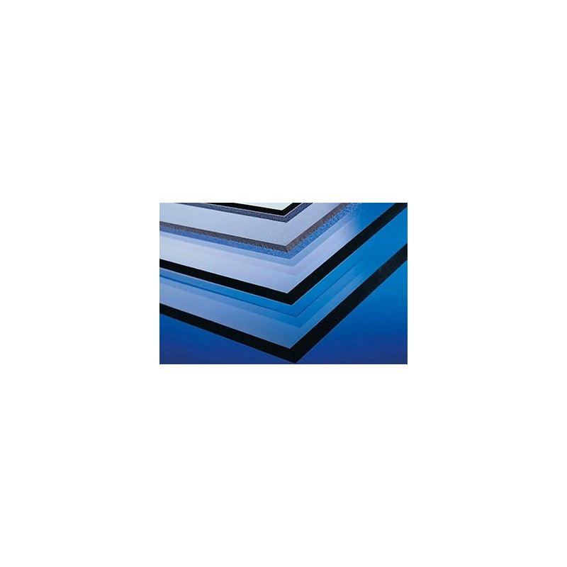Lastra Policarbonato Compatto 3 mm Trasparente 683x1390 mm