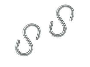 GANCIO A S IN ACCIAO ZINCATO- - n.18 mm.3,4x30 pz.168 - 1 blister QUALITY