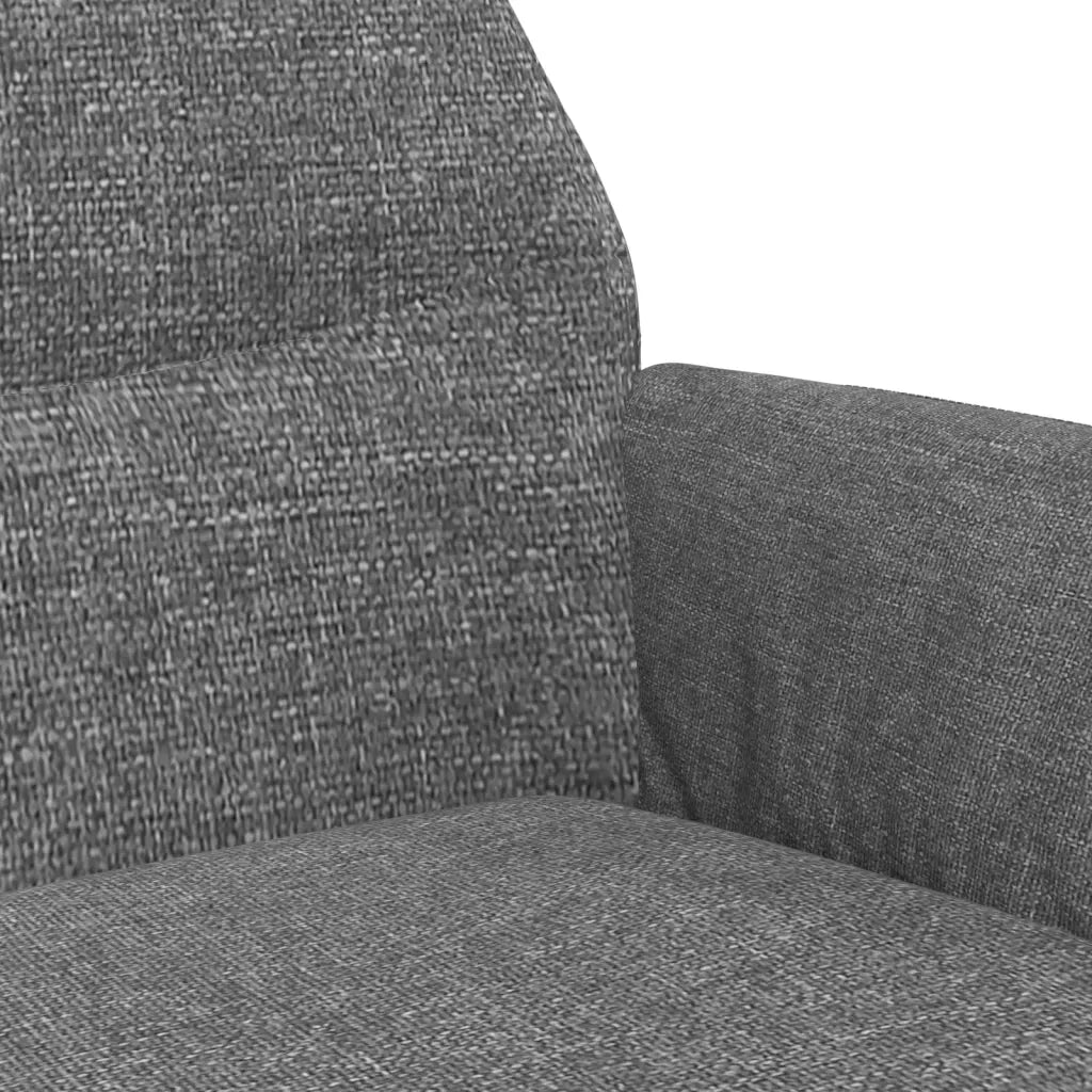 Sedia Relax Grigio Chiaro in Tessuto 341091
