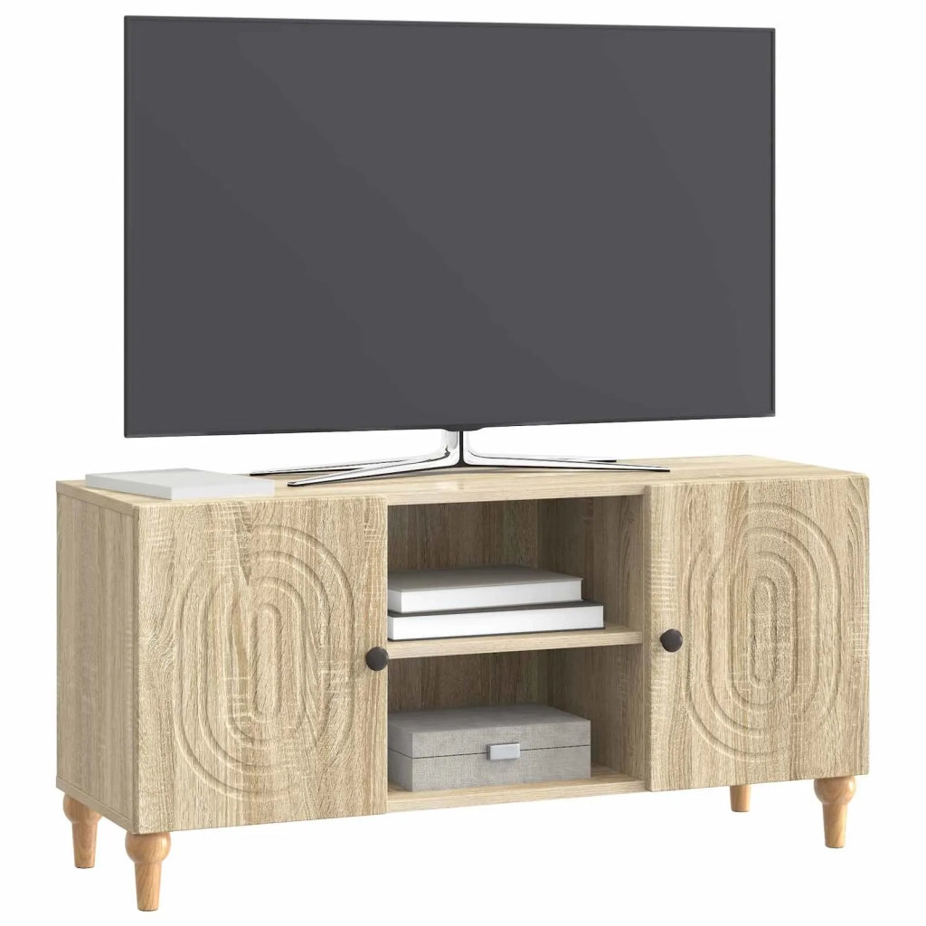 Mobile TV-Credenza per TV Rovere Sonoma 102 x 34,5 x 50 cm Legno ingegnerizzato 434949