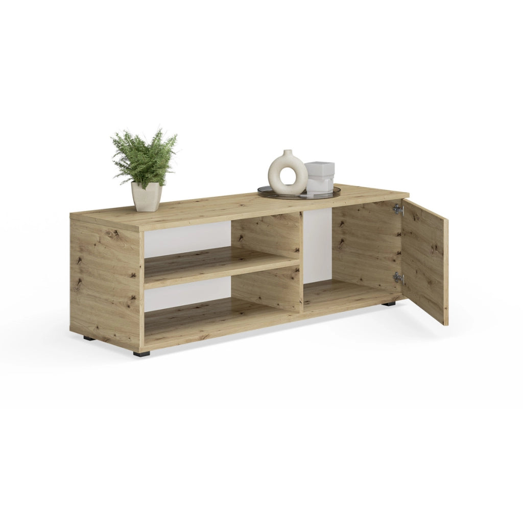 Mobile TV VIVA 110 cm rovere Artisan con gambe in plastica