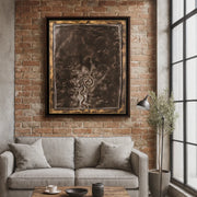 Olio su tela da parete swirl 100x120 cm design moderno | Duzzle