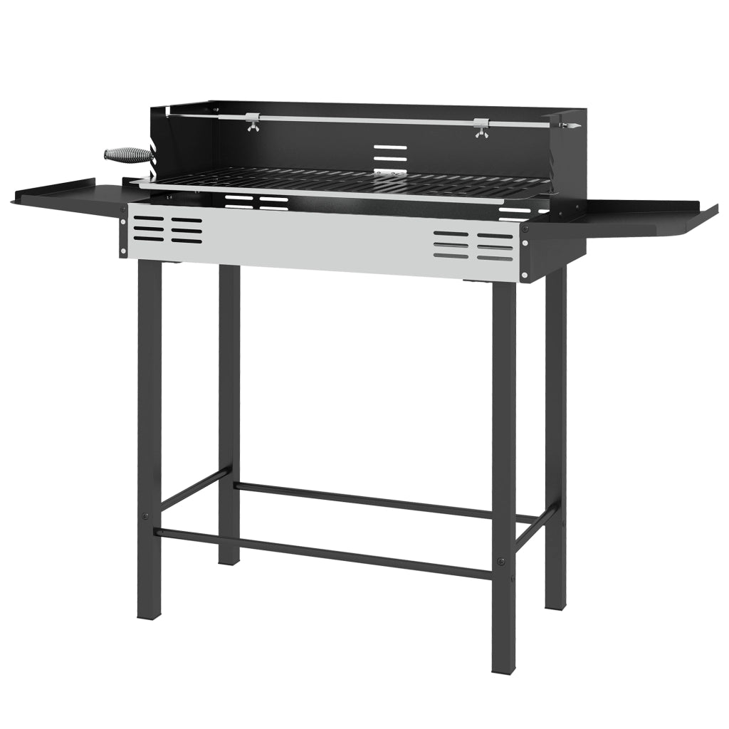 Barbecue a Carbone ¨C zephmum ¨C Grigio Antracite 118x32x90 cm