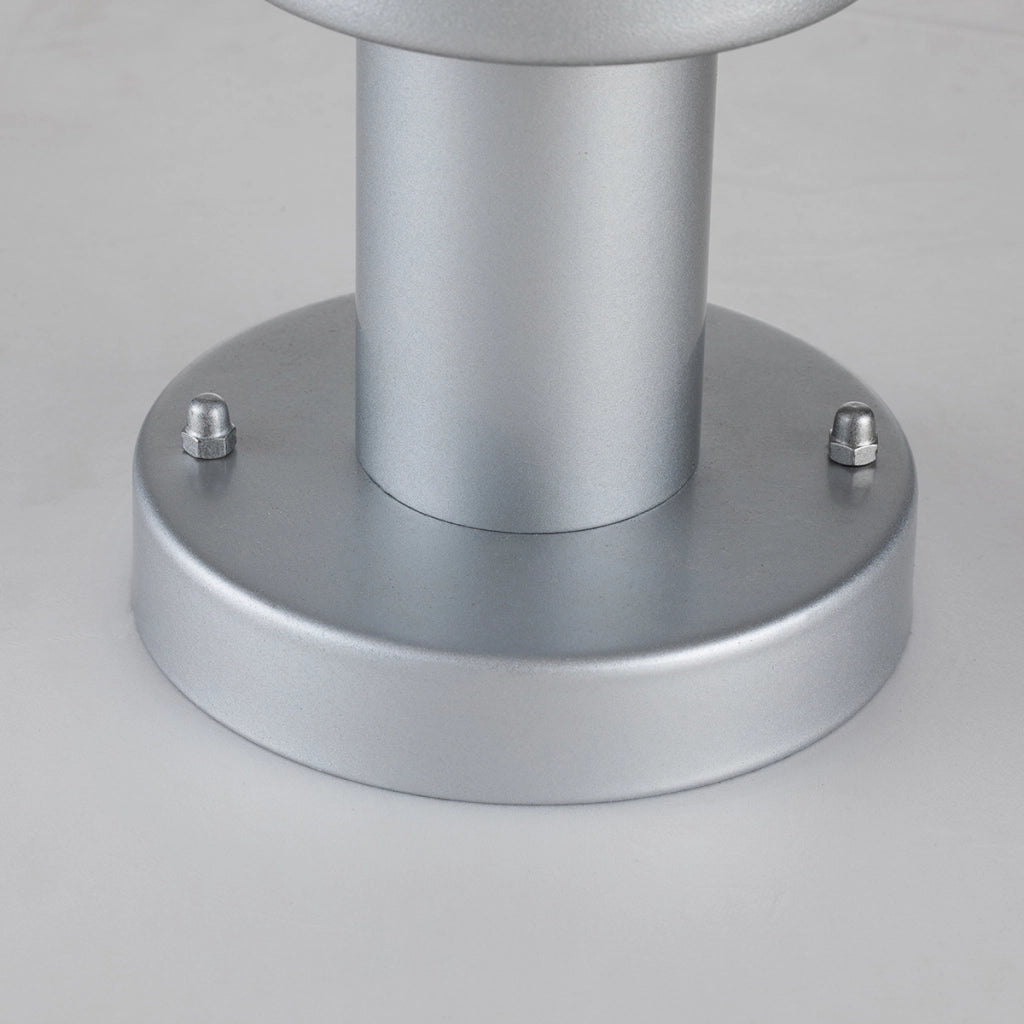 Lampada da esterno su basamento argento E27 Elstead