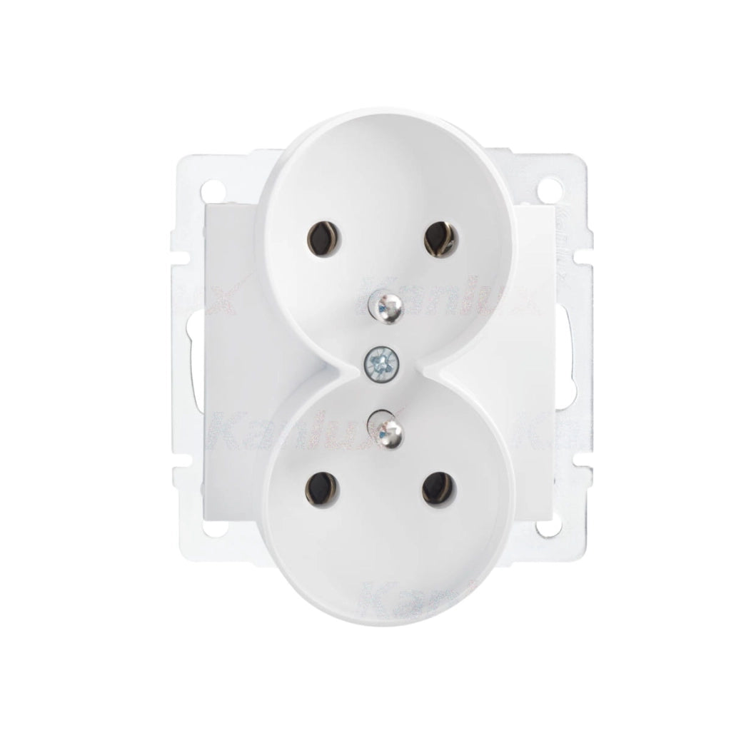 2x16A - Bianco - Sicurezza e praticità