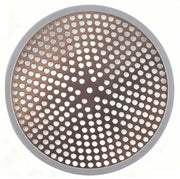 Zeef per Fognatura in Acciaio Inossidabile - 118 mm - Bordo in Silicone - Reticolo di Scarico