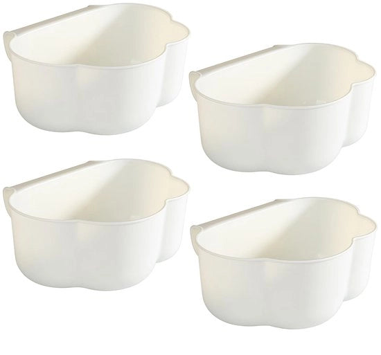 Set multifunzionale per la cucina - Organizzatore per la tavola da pranzo - Contenitore per rifiuti appeso - Cassa di raccolta - 4 pezzi