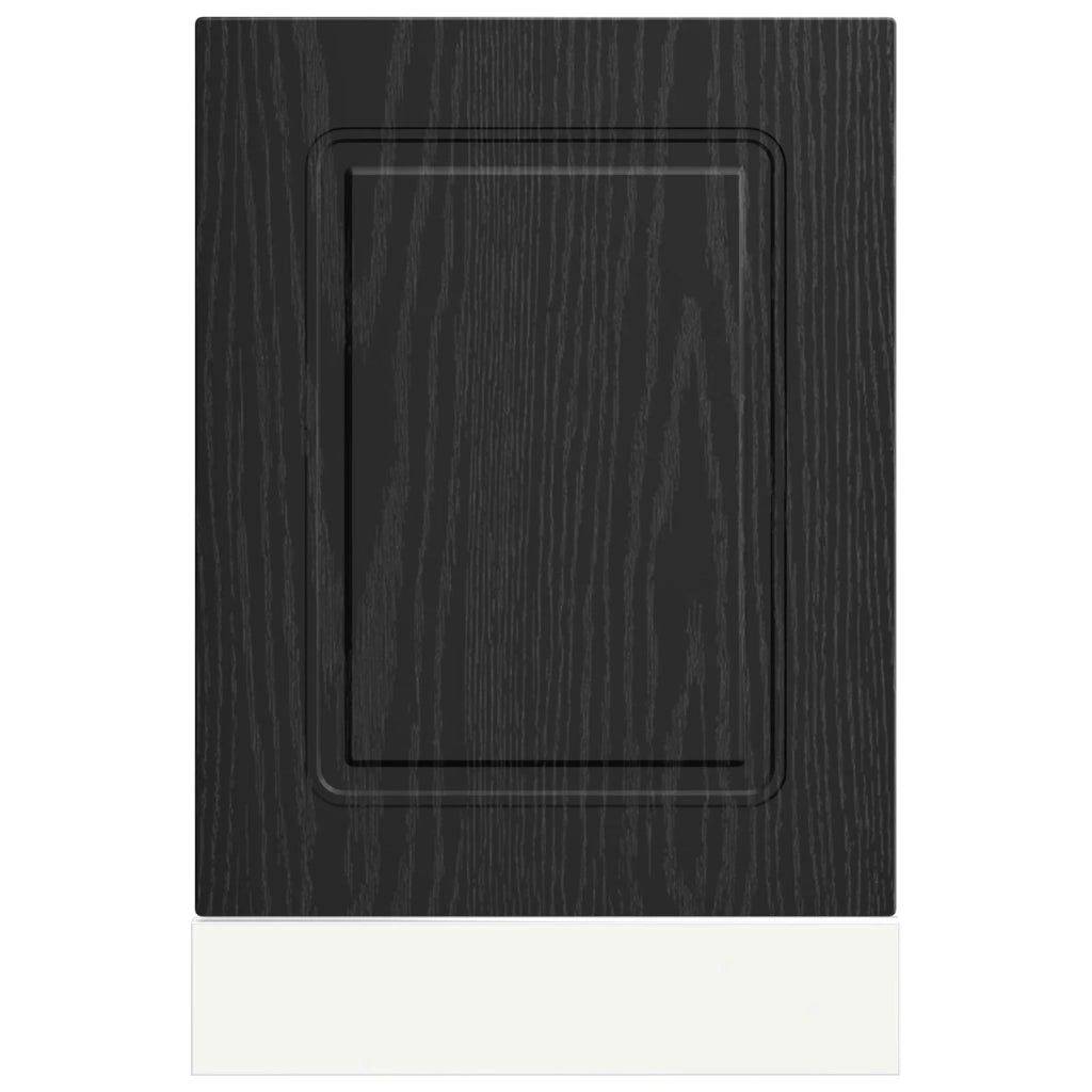 Pannello lavastoviglie Kalmar Rovere Nero 45 x 1,5 x 57 cm