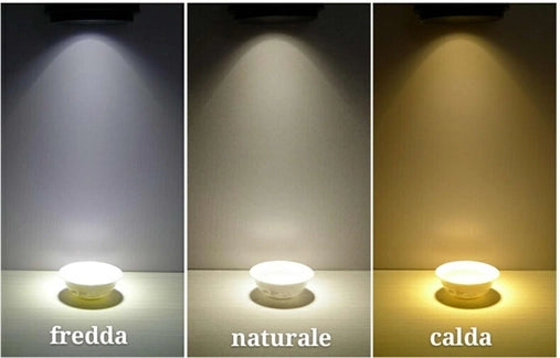 Faretto Segnapasso LED 3W calpestabile da incasso pavimento 4 fascio quadruplo luce naturale 4000k