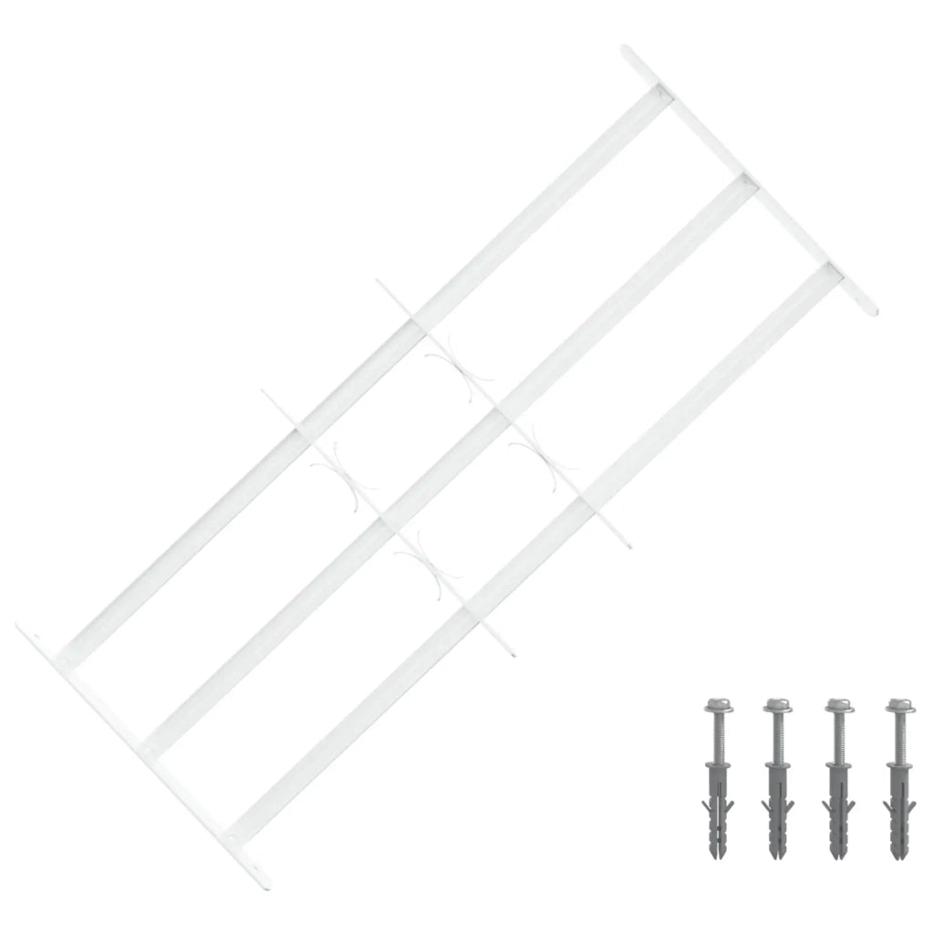 Griglia di Sicurezza per Finestra con 3 Traversine 3 pcs