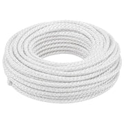 Cavo elettrico intrecciato bianco per impianti a vista *** lunghezza metri 25, sezione conduttore 3x1,5mmq, confezione 1