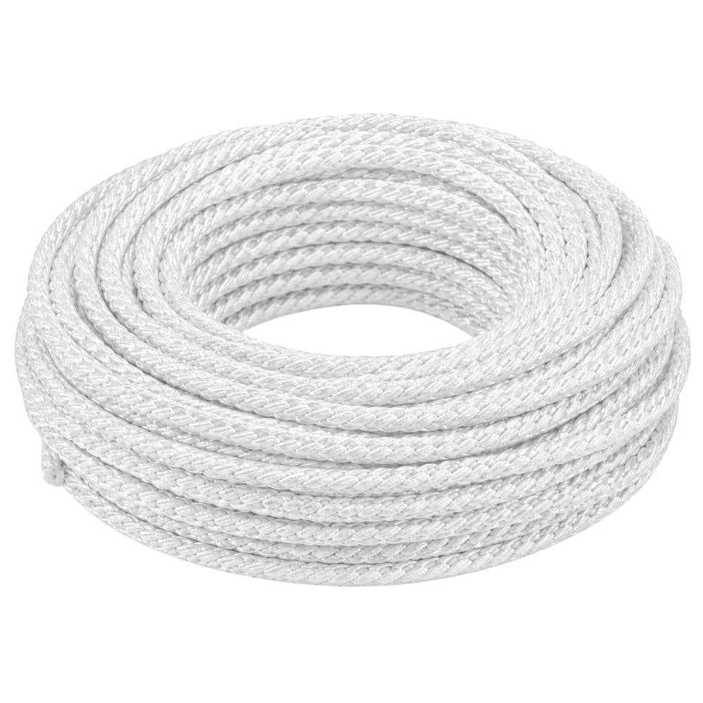 Cavo elettrico intrecciato bianco per impianti a vista *** lunghezza metri 25, sezione conduttore 3x1,5mmq, confezione 1