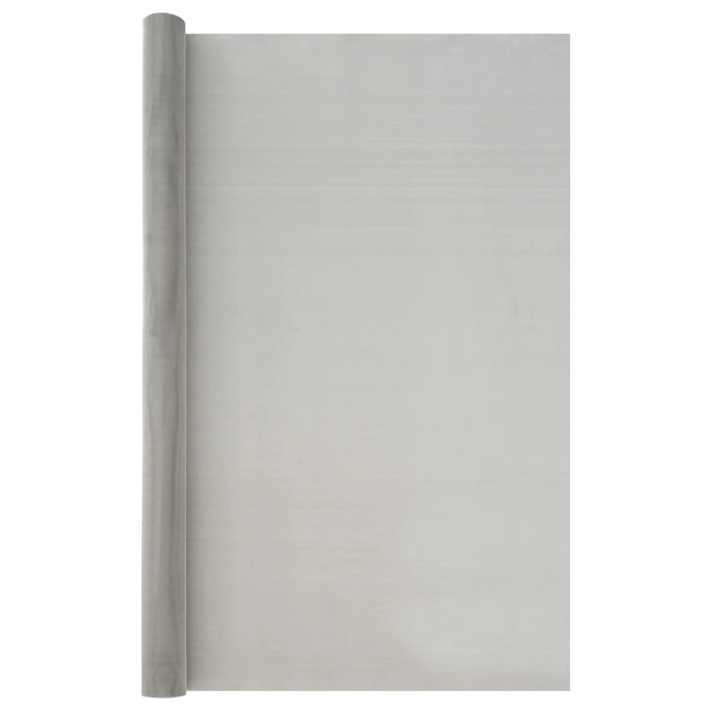 Rete per schermatura 100 x 500 cm 60 Mesh Argento 42039575