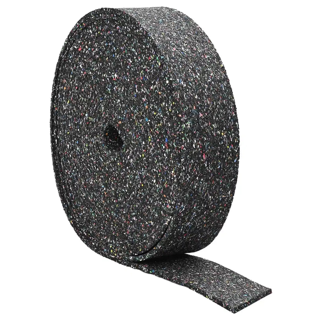 Rotolo di Granulato in Gomma Nero 2000 x 12 x 0,3 cm Gomma 42027296
