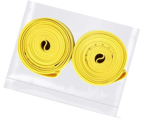 Doppio kit di protezione per pneumatici da bicicletta con nastro di protezione contro le forature.