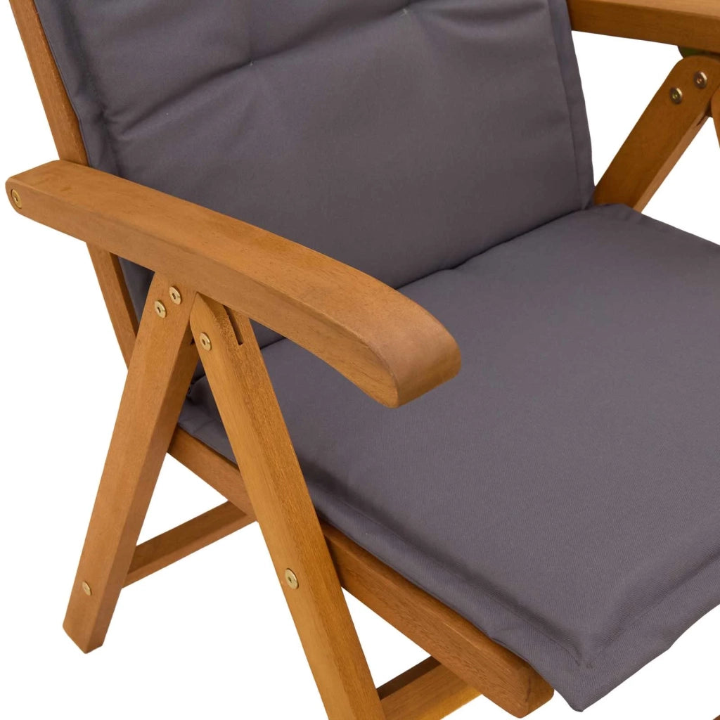 Set da pranzo da esterno con ombrellone 6 pz Antracite 3438540