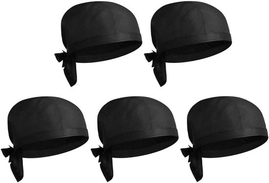 Set di cuffie da cucina unisex - 5 pezzi