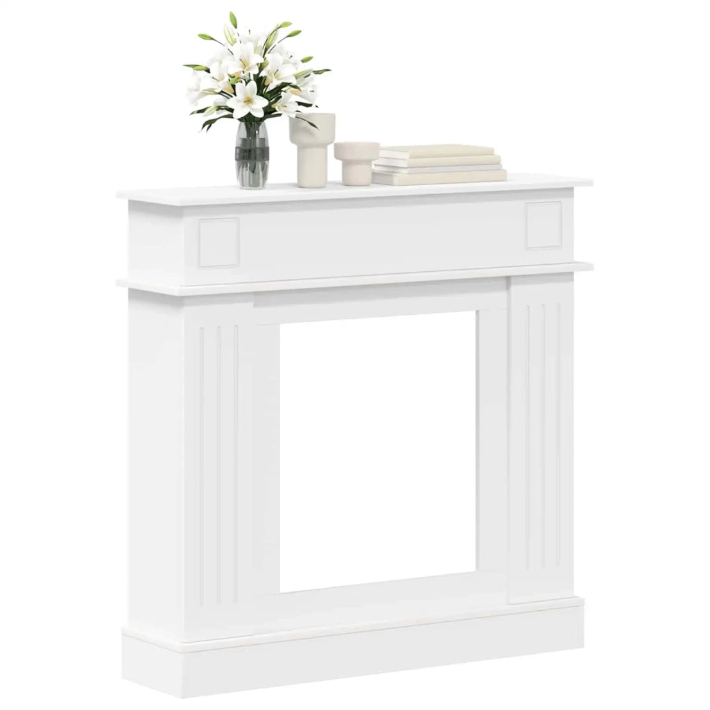Cornice per camino Bianco 102 x 26 x 100 cm 8006642