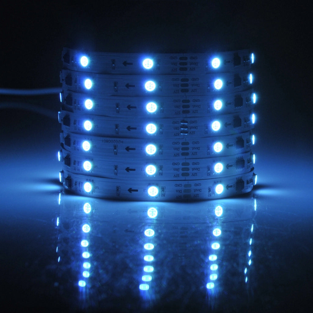 Kit Striscia LED RGB Magic 2m 12V IP20 telecomando Polux