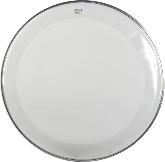 Basdrumvel trasparente 20 pollici - Drumwerk Powerstroke 3 con anello centrale