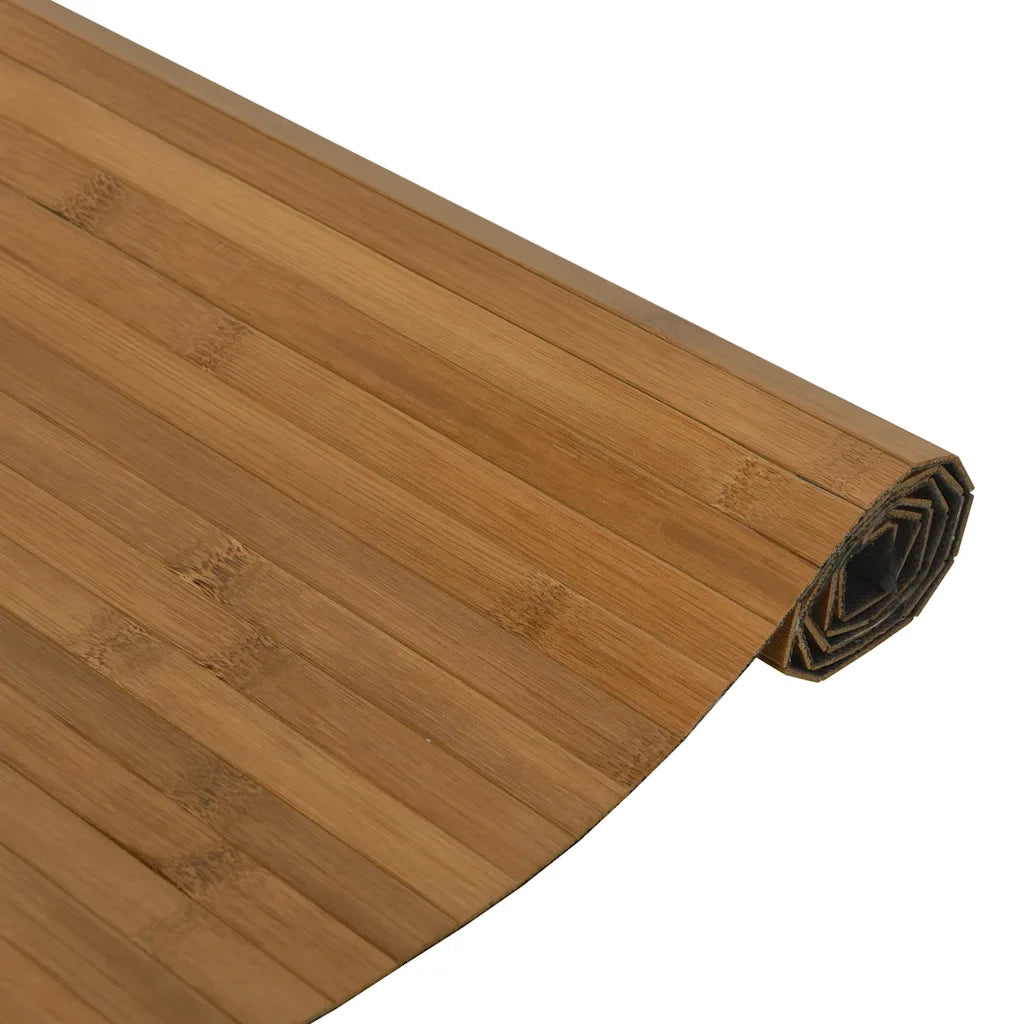 Tappeto Rettangolare Marrone 100x100 cm in BambÃ¹