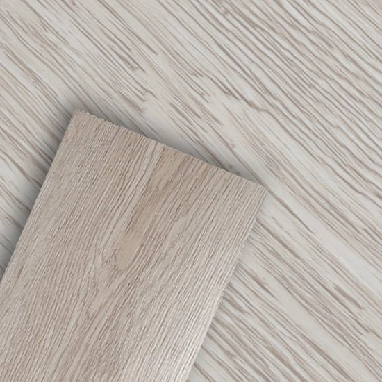 Pavimentazione in PVC - Pavimenti in PVC - Pavimentazione in vinile - Pavimenti in vinile - Naturale - 91,5 x 15,2 cm x 1,5 mm - Spessore 1,5 mm - 42 piastrelle - Bianco quercia