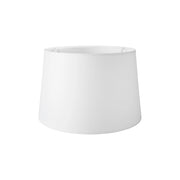 Lampada da terra in tessuto bianco 38x24.5 cm