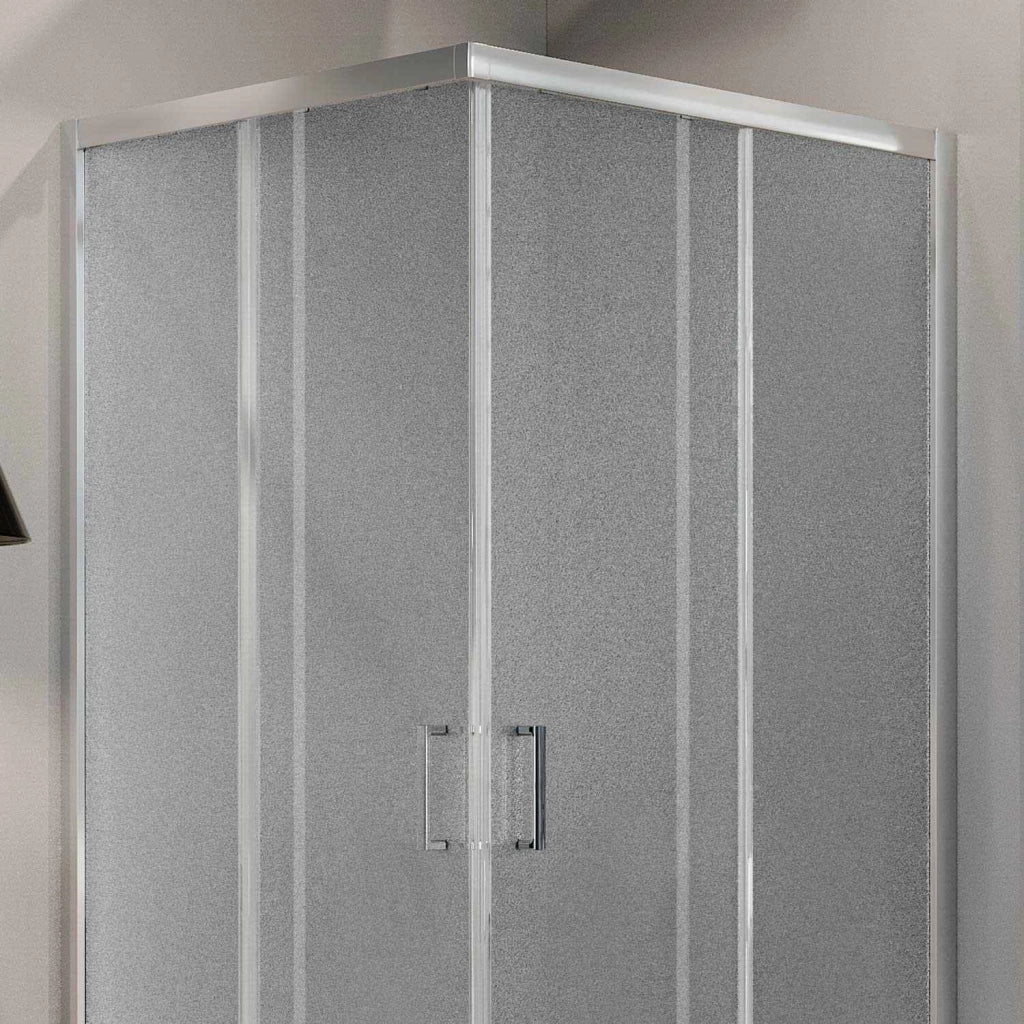 Box Doccia Quadrato 90x90 H185 Stampato C 6mm mod. Ready