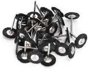 Set di pennelli per filo 30 pezzi - Set di pennelli per trapano - Set di pennelli a strisce - In acciaio inossidabile - In rame - Adatto per la lustratura del legno