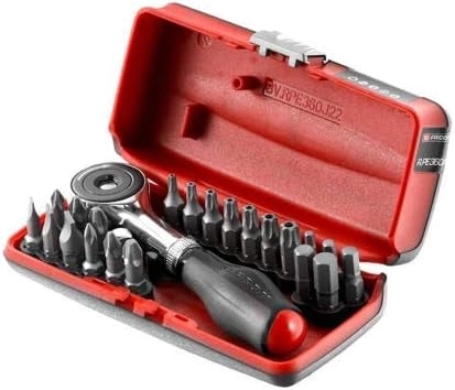 JUEGO TRINQUETE R.PE360 & PUNTAS 1/4 22PC