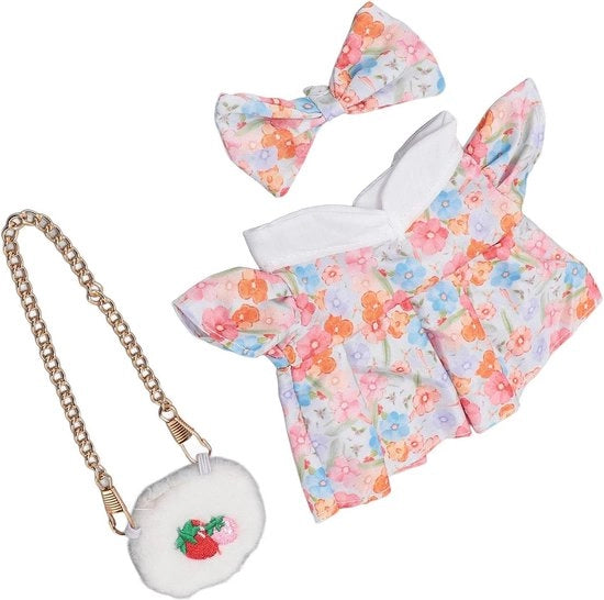 Set di vestiti robusti in cotone da 20 cm per bambole da 78 pollici - decorazione per la casa e giocattoli di sicurezza - regalo di compleanno e di Natale.