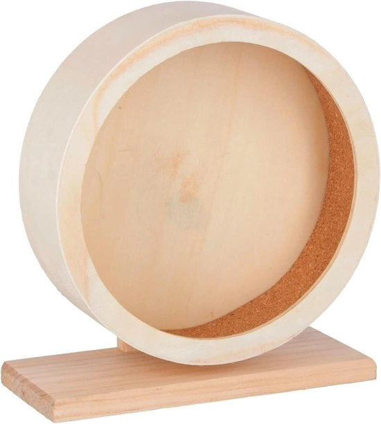 Ruota per Hamster in Legno Ø 29cm Marrone